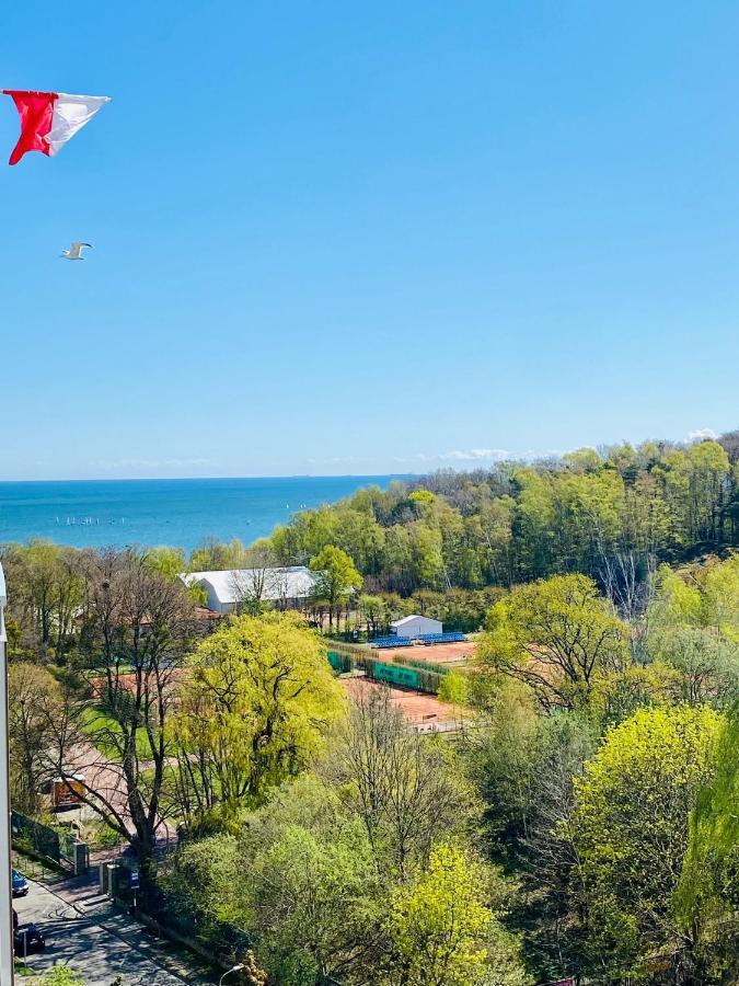 Apartament 4 Pory Roku Przy Plazy Z Widokiem Na Morze Gdynia Exterior foto